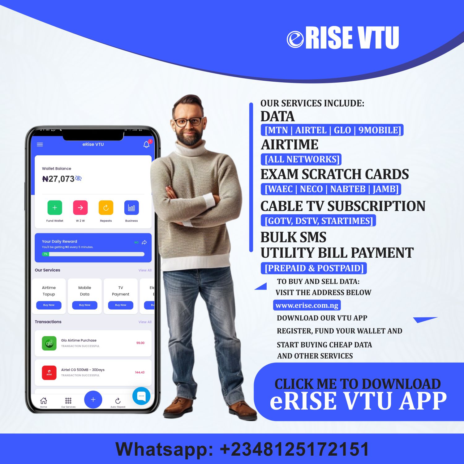 eRise VTU App