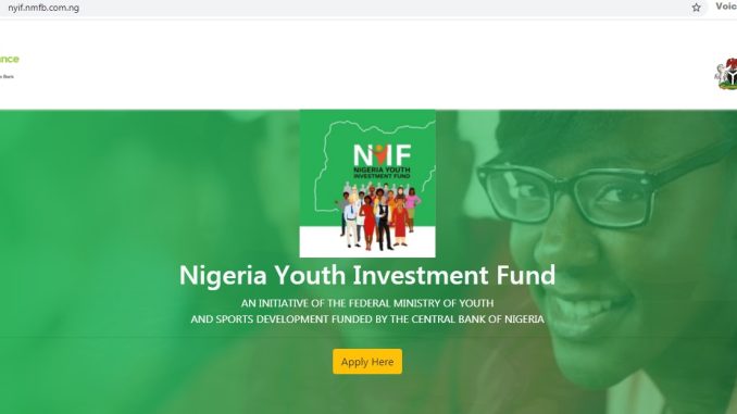 Nigeria Youth Investment Fund (NYIF)