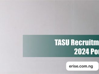 TASU Recruitment 2024